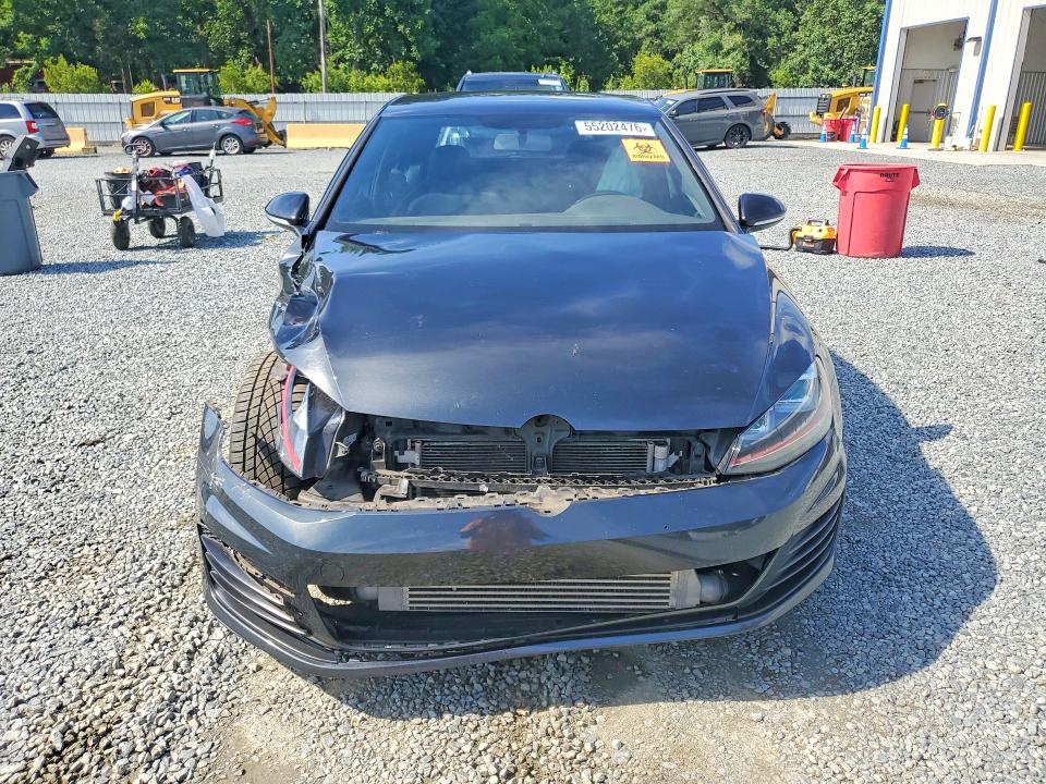 2017 Volkswagen Gti VIN 3VW547AU9HM060532 COPART salvage auction — FRONT END, Nc - Salvage Certificate Of Title, sold $200 on 2026-07-02 (photo 5)