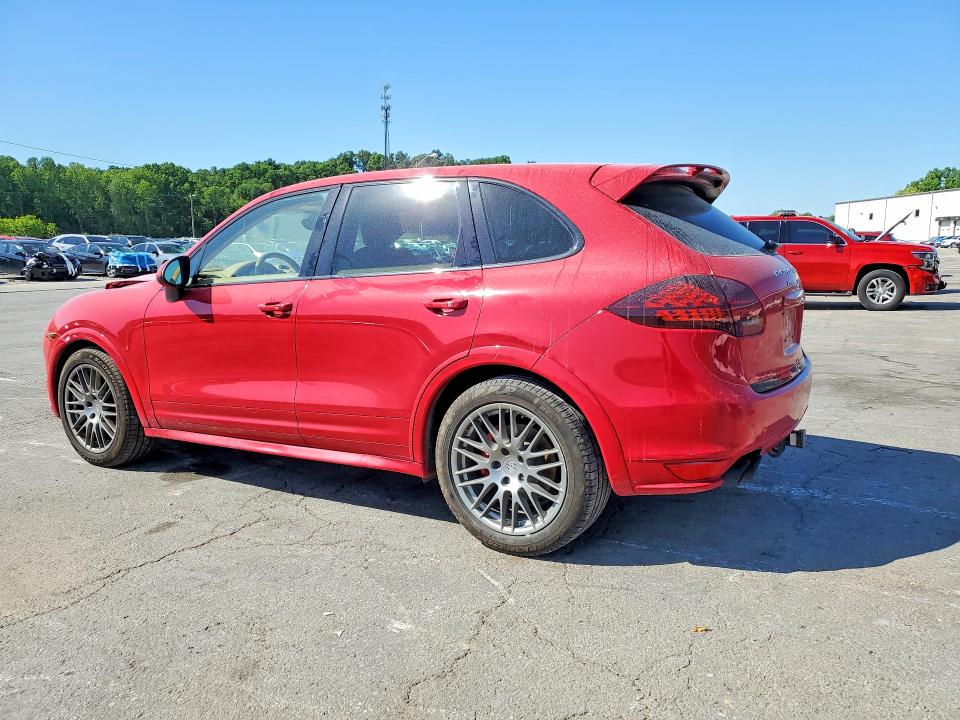 2013 Porsche Cayenne VIN WP1AD2A22DLA78545 COPART salvage auction — FRONT END, Ky - Cert Of Title-Salvage, sold $6,700 on 2026-07-13 (photo 2)