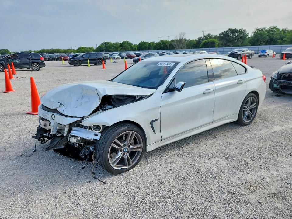 2016 BMW VIN WBA4B1C55GG241625 COPART salvage auction — FRONT END, Tx - Salvage Vehicle Title, sold $10 on 2026-07-30 (photo 1)