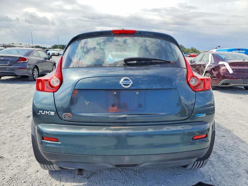 2014 Nissan Juke VIN JN8AF5MR3ET450566 COPART salvage auction — MINOR DENT/SCRATCHES, Mt - Certificate Of Title, sold $750 on 2026-07-17 (photo 6)