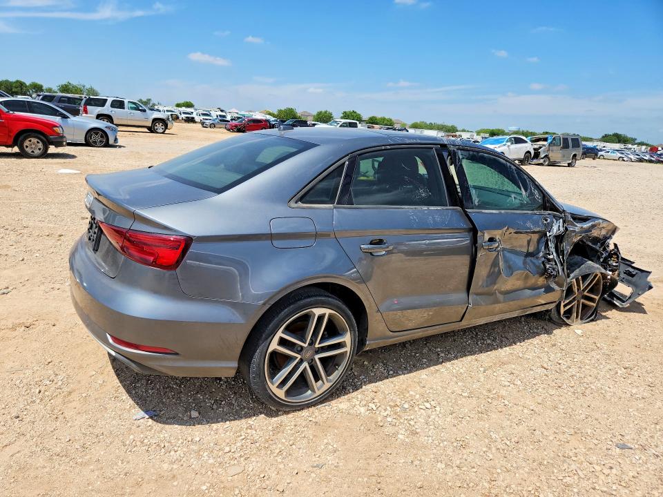 2018 Audi A3 VIN WAUAUGFF1J1060889 COPART salvage auction — FRONT END, Tx - Certificate Of Title, sold $3,750 on 2026-07-16 (photo 3)
