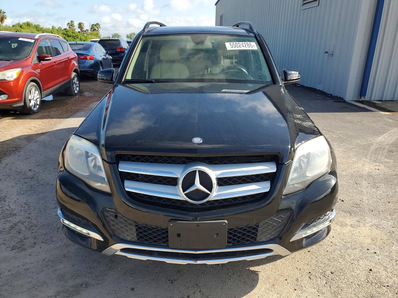 2015 Mercedes-Benz GLK-Class VIN WDCGG5HB0FG341891 COPART salvage auction — Front End, TX - CERTIFICATE OF TITLE (P), sold $4,500 on 2026-07-01 (photo 5)