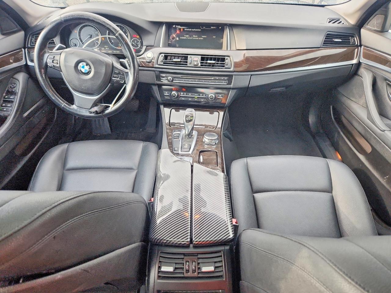 2016 BMW 5 Series VIN WBA5A5C55GD526437 COPART salvage auction — Front End, TX - CERTIFICATE OF TITLE (P), sold $700 on 2026-07-02 (photo 8)