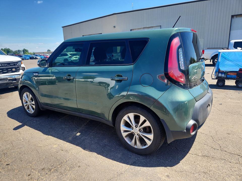 2014 Kia Soul VIN KNDJP3A52E7051834 COPART salvage auction — MECHANICAL, Or - Lien Papers Salvage, sold $375 on 2026-07-27 (photo 2)