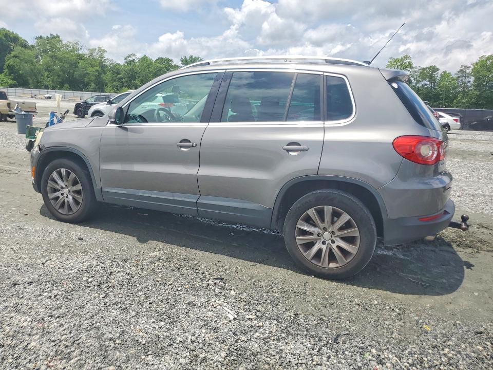 2009 Volkswagen Tiguan VIN WVGAV75N19W521334 COPART salvage auction — FRONT END, Sc - Cert Of Title-Salvage, sold $600 on 2026-07-20 (photo 2)