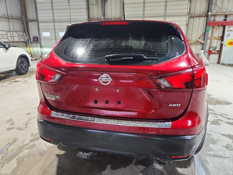 2019 Nissan Rogue VIN JN1BJ1CR2KW327749 COPART salvage auction — HAIL, Mo - Salvage Certificate Of Title, sold $1,450 on 2026-07-07 (photo 6)