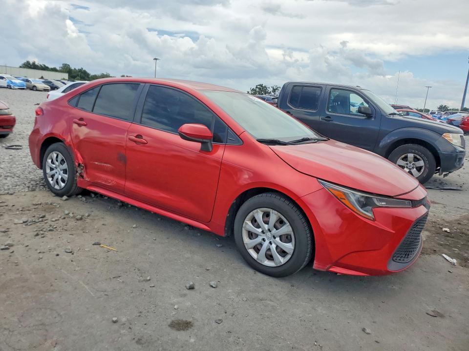 2020 Toyota Corolla VIN JTDEPRAE5LJ002115 COPART salvage auction — SIDE, Fl - Cert Of Title Slvg Rebuildable, sold $6,200 on 2026-07-13 (photo 4)