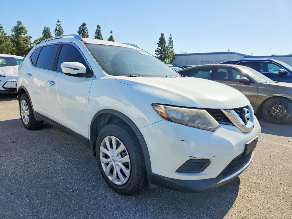 2016 Nissan VIN KNMAT2MT2GP594636 COPART salvage auction — SIDE, Ca - Salvage Certificate, sold $1,800 on 2026-07-07 (photo 4)