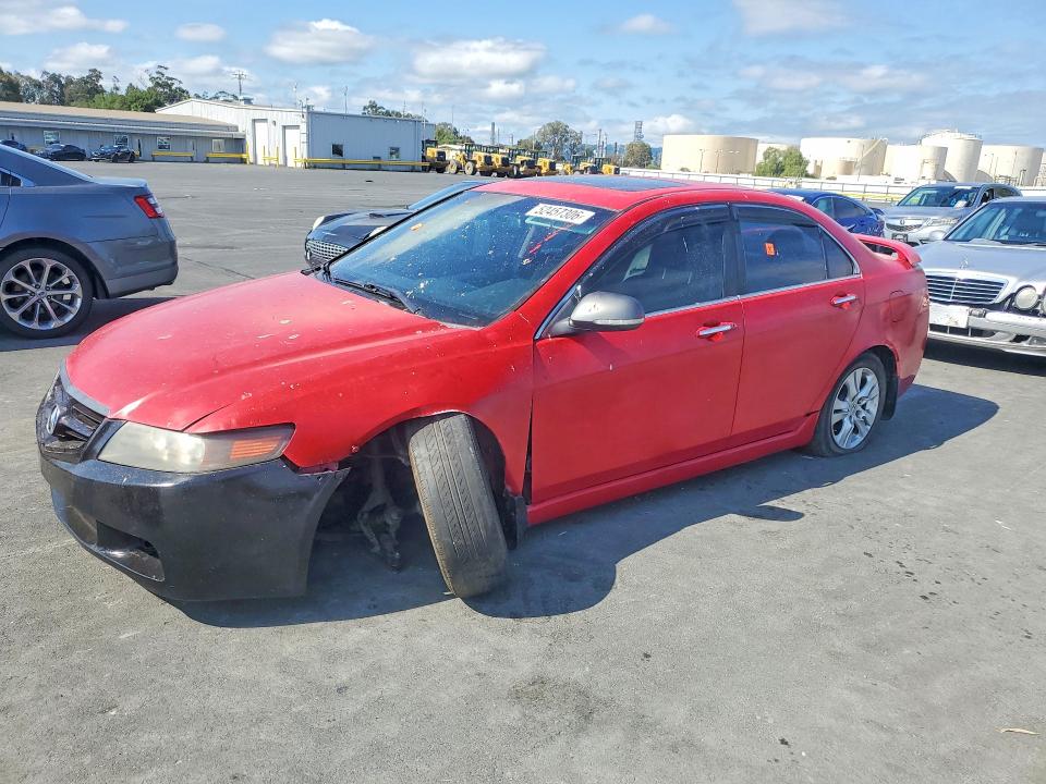 2005 Acura Tsx VIN JH4CL96885C000550 COPART salvage auction — FRONT END, Ca - Non-Repairable Vehicle Cert, sold $200 on 2026-07-08 (photo 1)