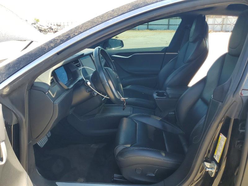 2018 Tesla Model s VIN 5YJSA1E42JF296598 COPART salvage auction — FRONT END, Id - Salvage Certificate Of Title, sold $12,100 on 2026-07-30 (photo 7)
