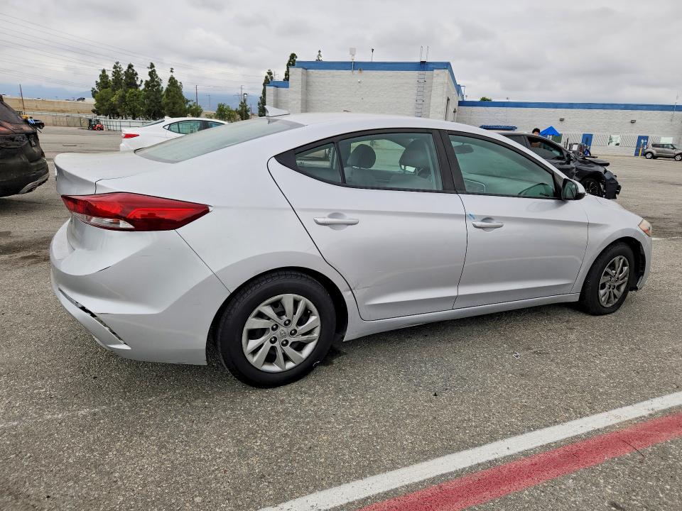 2017 Hyundai Elantra VIN KMHD74LF4HU355001 COPART salvage auction — UNDERCARRIAGE, Ca - Salvage Certificate, sold $1,150 on 2026-07-02 (photo 3)