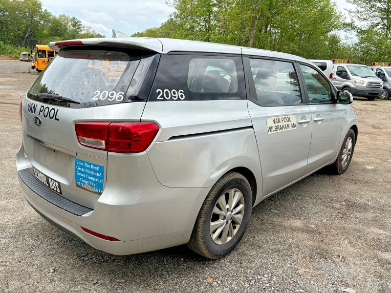 2016 Kia SEDONA VIN KNDMA5C16G6114169 COPART salvage auction — NORMAL WEAR, Ma - Certificate Of Title (P), sold $825 on 2026-07-02 (photo 4)
