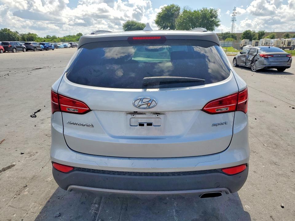 2014 Hyundai Santa fe VIN 5XYZU3LB4EG180563 COPART salvage auction — FRONT END, SC - CERT OF TITLE-SALVAGE, sold $450 on 2026-07-02 (photo 6)