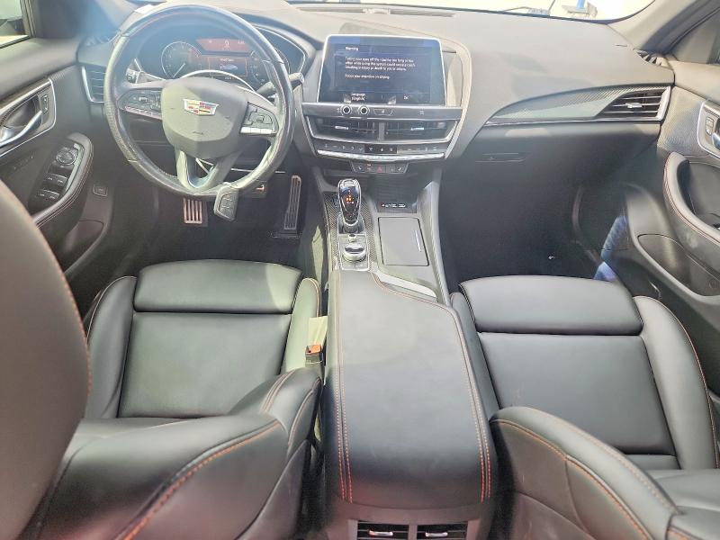 2021 Cadillac Ct5 VIN 1G6DP5RK0M0124888 COPART salvage auction — HAIL, Tx - Certificate Of Title, sold $13,600 on 2026-08-03 (photo 8)
