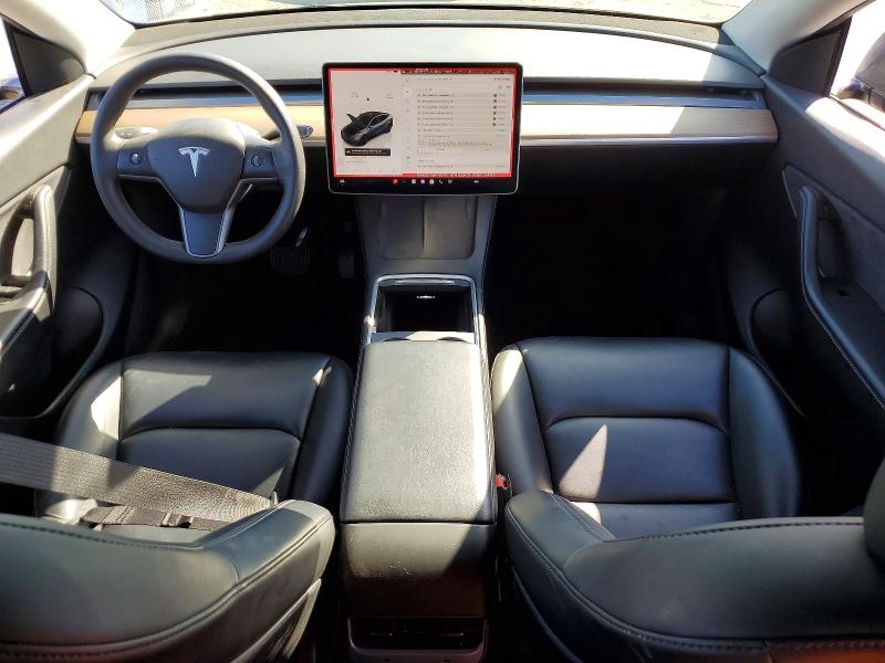 2022 Tesla Model y VIN 7SAYGDEE1NF362781 COPART salvage auction — REAR END, Ca - Salvage Certificate, sold $10,800 on 2026-07-31 (photo 8)