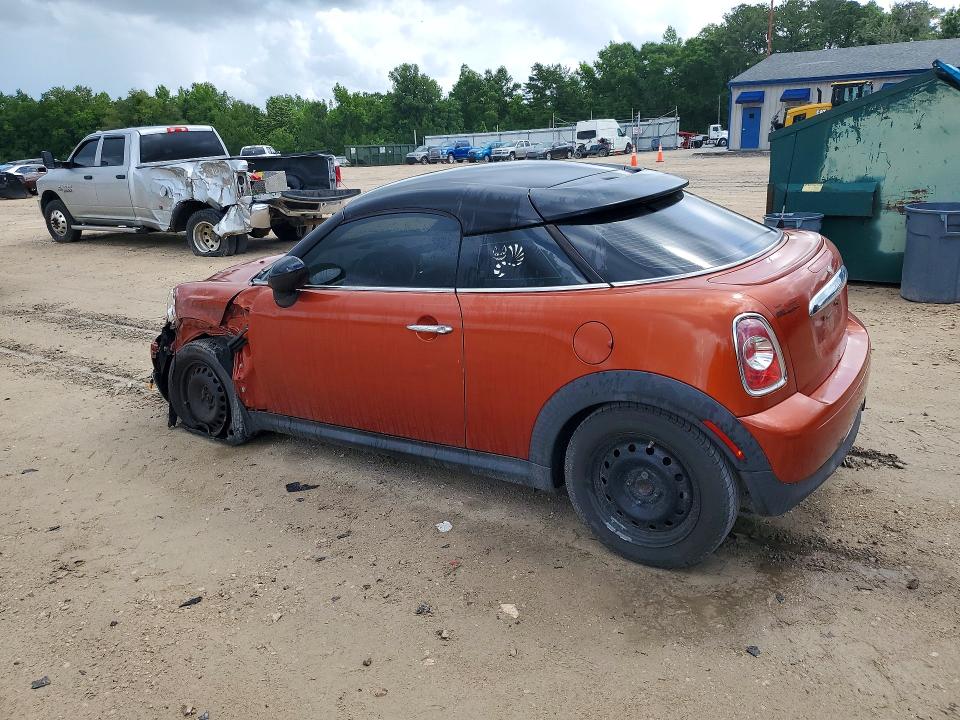 2014 Mini Cooper VIN WMWSX1C56ET508039 COPART salvage auction — FRONT END, FL - CERT OF TITLE SLVG REBUILDABLE, sold $875 on 2026-07-31 (photo 2)