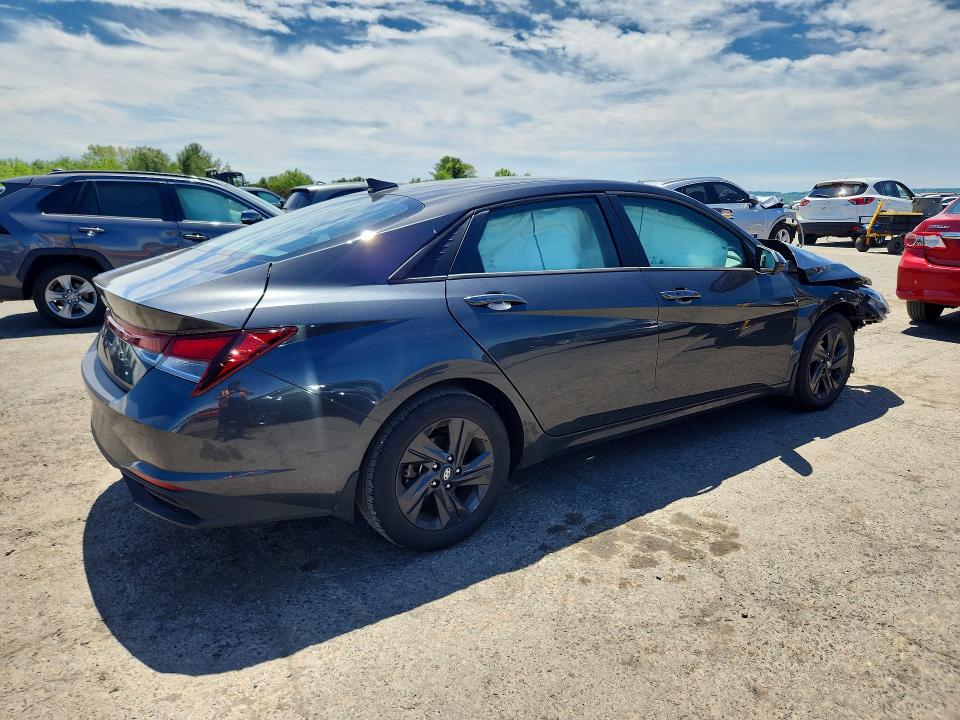 2023 Hyundai Elantra VIN 5NPLM4AG0PH113691 COPART salvage auction — FRONT END, Pa - Certificate Of Salvage, sold $1,950 on 2026-07-07 (photo 3)