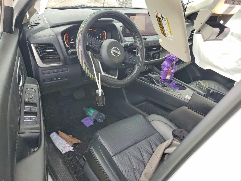 2024 Nissan Rogue VIN JN8BT3DC8RW380497 COPART salvage auction — ROLLOVER, Ms - Cert Of Title-Salvaged, sold $2,600 on 2026-07-10 (photo 8)