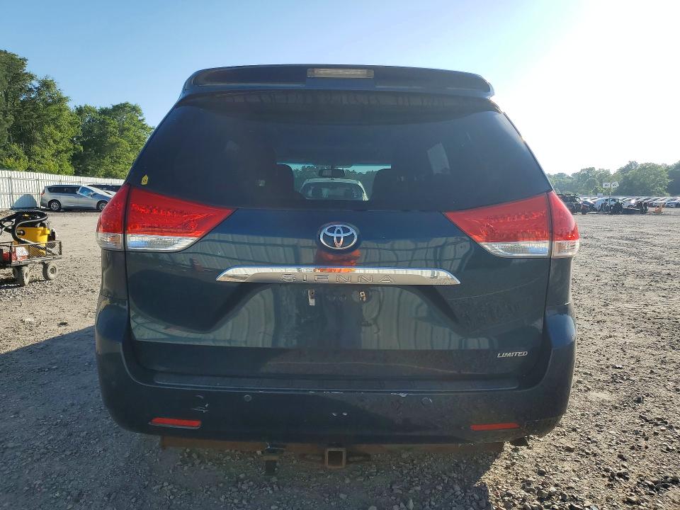 2011 Toyota Sienna VIN 5TDYK3DC0BS147406 COPART salvage auction — SIDE, GA - CERT OF TITLE-SALVAGE, sold $2,600 on 2026-07-14 (photo 6)