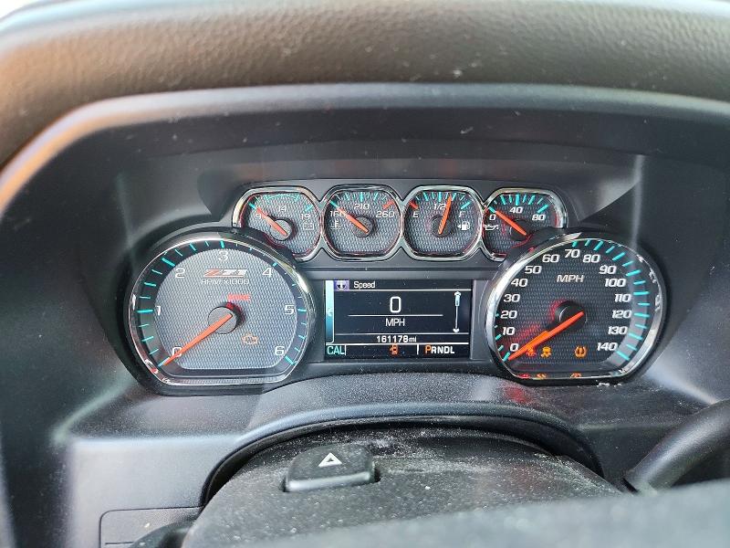 2018 Chevrolet Silverado VIN 3GCUKSEC0JG150391 COPART salvage auction — FRONT END, Il - Salvage Certificate, sold $5,300 on 2026-07-09 (photo 9)