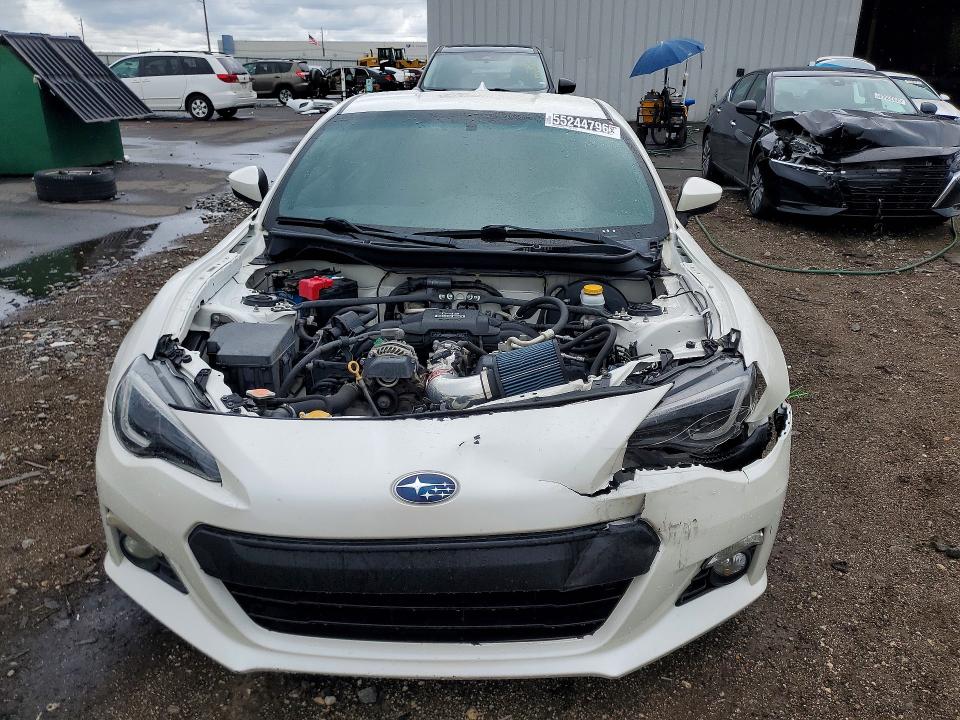 2013 Subaru Brz VIN JF1ZCAC16D2602846 COPART salvage auction — FRONT END, FL - CERTIFICATE OF TITLE, sold $400 on 2026-07-14 (photo 5)