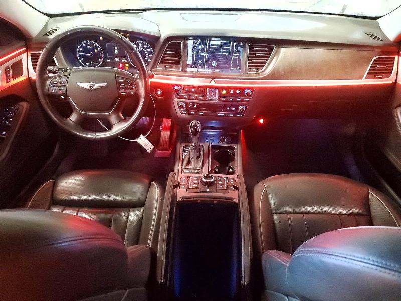 2016 Hyundai Genesis VIN KMHGN4JE1GU113083 COPART salvage auction — FRONT END, Mn - Cert Of Title-Salvage, sold $2,600 on 2026-07-02 (photo 8)