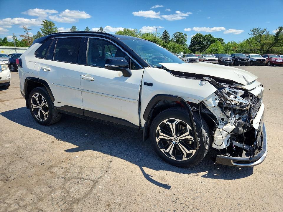 2021 Toyota Rav 4 VIN JTMFB3FV4MD064730 COPART salvage auction — FRONT END, Pa - Certificate Of Salvage, sold $15,600 on 2026-07-31 (photo 4)