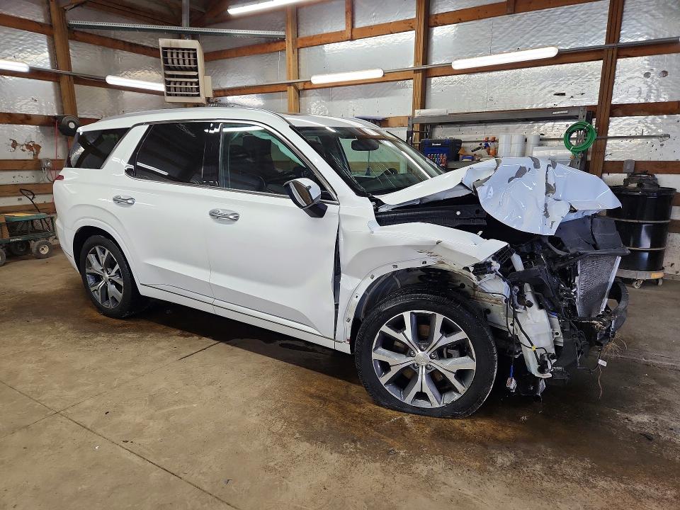 2022 Hyundai VIN KM8R5DHE6NU372857 COPART salvage auction — FRONT END, Il - Salvage Certificate, sold $4,400 on 2026-07-20 (photo 4)