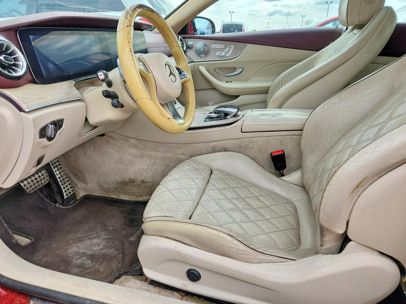 2018 Mercedes-benz E-klasse VIN WDD1J6FB3JF015755 COPART salvage auction — REAR END, Wv - Salvage Certificate, sold $5,300 on 2026-07-17 (photo 7)