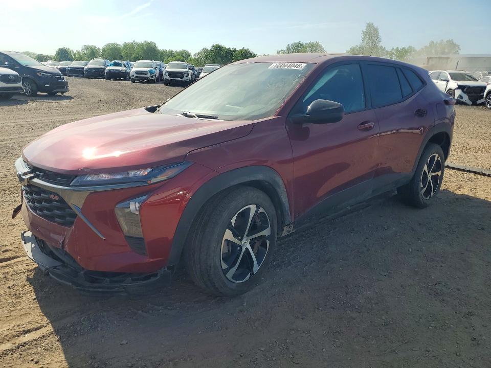2024 Chevrolet Trax VIN KL77LGE28RC074378 COPART salvage auction — FRONT END, Mi - Scrap Certificate Of Title, sold $200 on 2026-07-29 (photo 1)