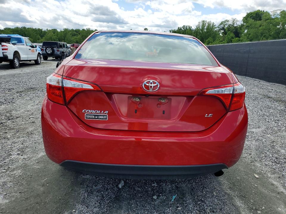 2016 Toyota VIN 5YFBURHE4GP376699 COPART salvage auction — FRONT END, Sc - Cert Of Title-Salvage, sold $3,650 on 2026-07-06 (photo 6)