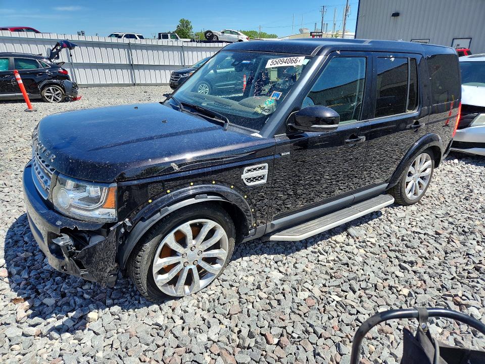 2016 Land rover Lr4 VIN SALAK2V63GA800117 COPART salvage auction — FRONT END, Wi - Certificate Of Title (P), sold $3,500 on 2026-07-20 (photo 1)