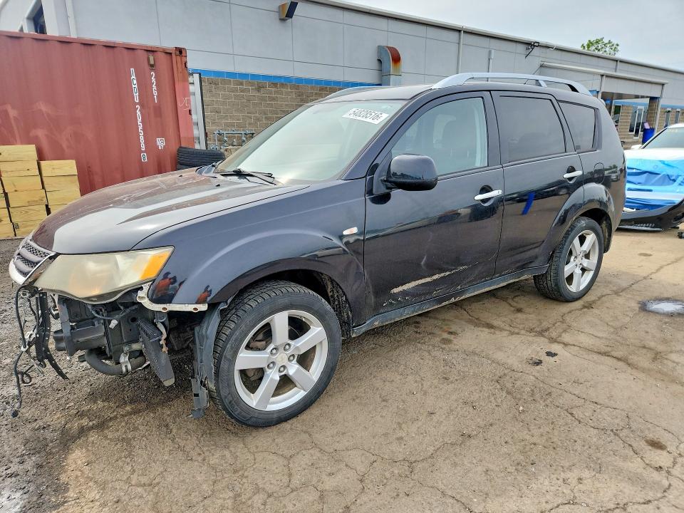 2007 Mitsubishi Outlander VIN JA4MT41X67Z008566 — COPART salvage auction photo