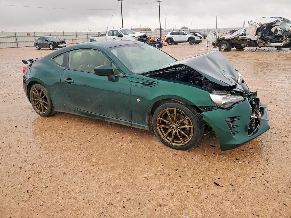 2020 Toyota Gt86 VIN JF1ZNAE17L8750619 COPART salvage auction — FRONT END, Tx - Salvage Vehicle Title, sold $3,900 on 2026-07-08 (photo 4)
