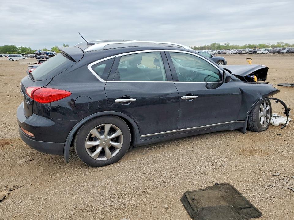 2008 Infiniti Ex VIN JNKAJ09F68M359588 COPART salvage auction — FRONT END, Il - Salvage Certificate, sold $275 on 2026-07-07 (photo 3)