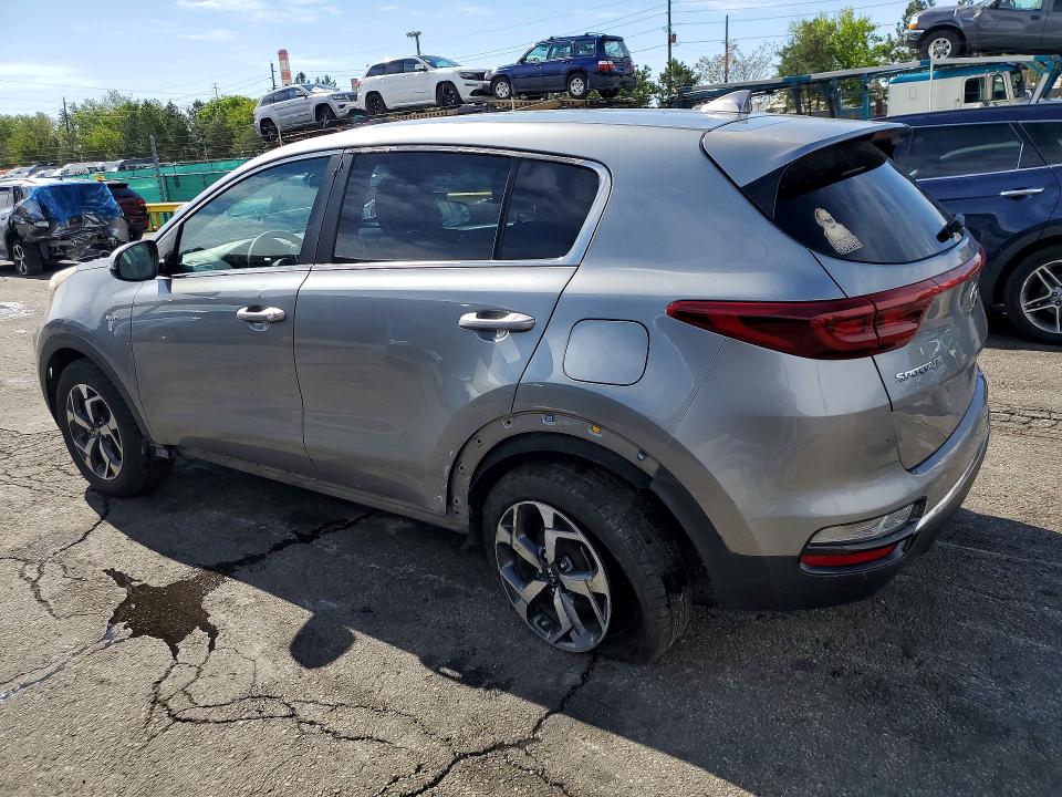 2021 Kia VIN KNDPMCACXM7918820 COPART salvage auction — REAR END, CO - PUBLIC - SALVAGE TITLE, sold $4,300 on 2026-07-07 (photo 2)
