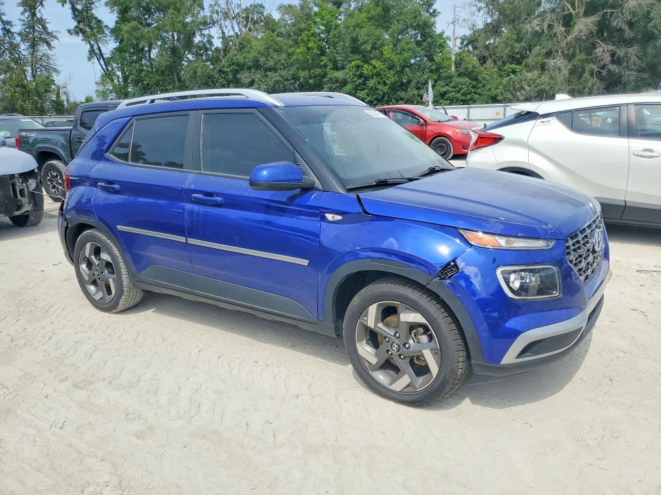 2022 Hyundai Venue VIN KMHRC8A39NU190768 COPART salvage auction — REAR END, Fl - Cert Of Title Slvg Rebuildable, sold $275 on 2026-07-21 (photo 4)