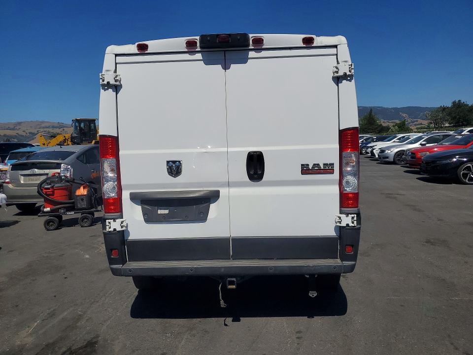 2020 Ram Promaster 1500 VIN 3C6TRVAG1LE123062 COPART salvage auction — FRONT END, Ca - Salvage Certificate, sold $3,300 on 2026-07-08 (photo 6)
