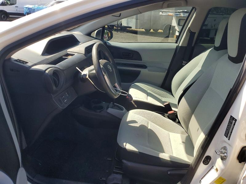 2014 Toyota Prius VIN JTDKDTB33E1563356 COPART salvage auction — FRONT END, OR - SALVAGE TITLE CERTIFICATE, sold $1,050 on 2026-08-01 (photo 7)