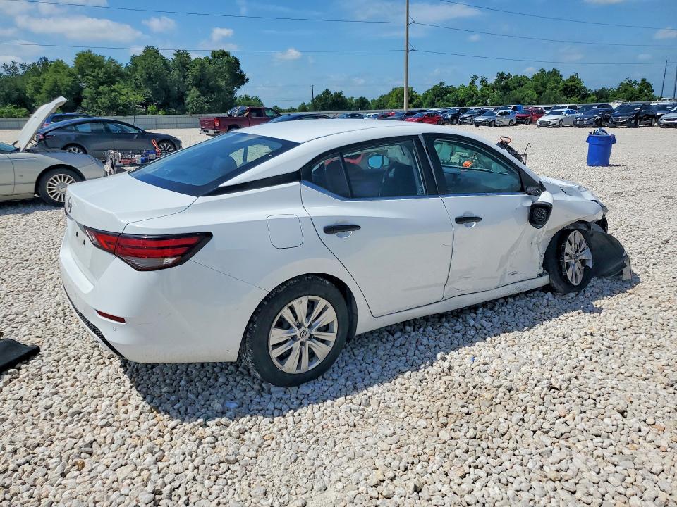 2024 Nissan Sentra VIN 3N1AB8BV7RY292130 COPART salvage auction — SIDE, TX - SALVAGE VEHICLE TITLE, sold $2,150 on 2026-07-09 (photo 3)