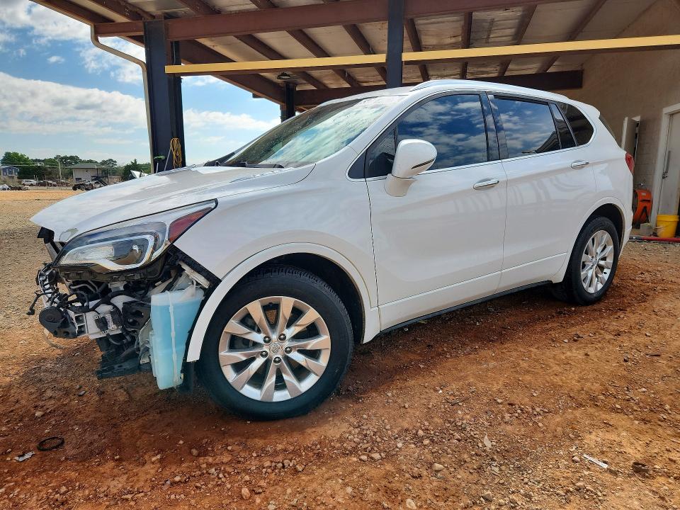 2017 Buick Envision VIN LRBFXBSA2HD054569 COPART salvage auction — FRONT END, Al - Cert Of Title-Salvage Title, sold $2,900 on 2026-07-15 (photo 1)