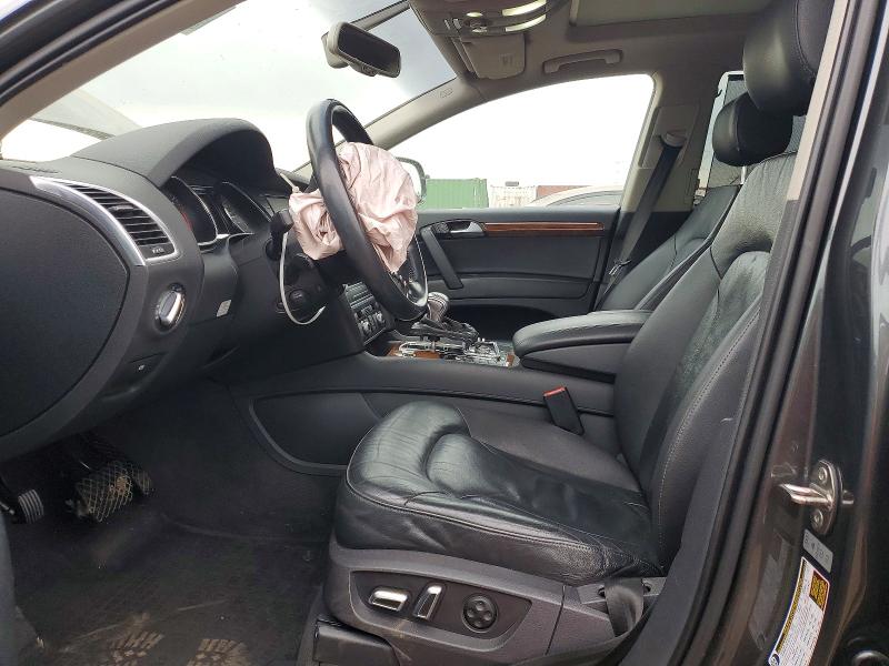 2015 Audi Q7 VIN WA1LMBFE1FD018163 COPART salvage auction — FRONT END, Il - Salvage Certificate, sold $1,050 on 2026-07-07 (photo 7)