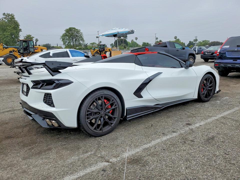 2024 Chevrolet VIN 1G1YC3D45R5116084 COPART salvage auction — SIDE, Ca - Salvage Certificate, sold $57,500 on 2026-07-24 (photo 3)