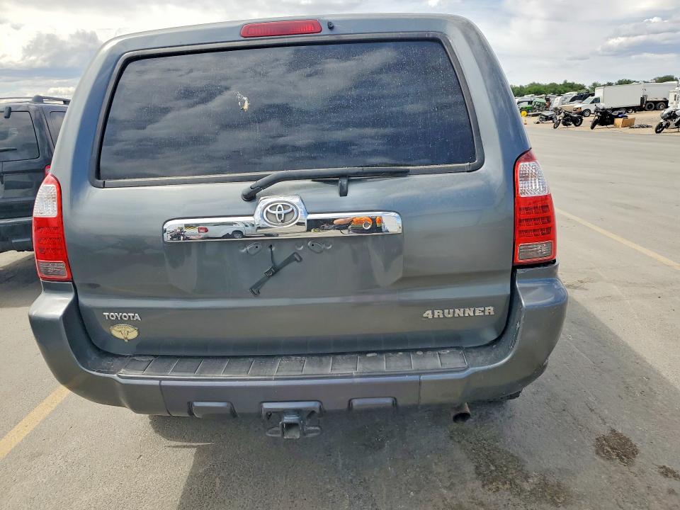2006 Toyota 4runner VIN JTEZU14R760081657 COPART salvage auction — REAR END, ID - CERTIFICATE OF TITLE, sold $2,750 on 2026-07-30 (photo 6)