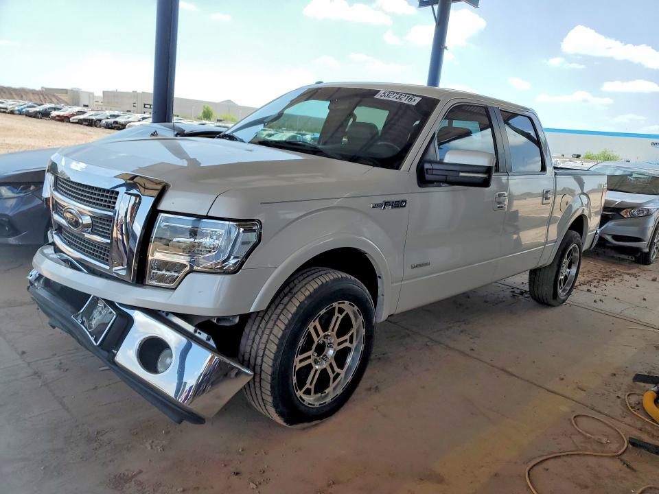 2012 Ford F-150 VIN 1FTFW1CT9CKD47940 COPART salvage auction — FRONT END, Az - Cert Of Title - Salvage, sold $3,150 on 2026-07-02 (photo 1)