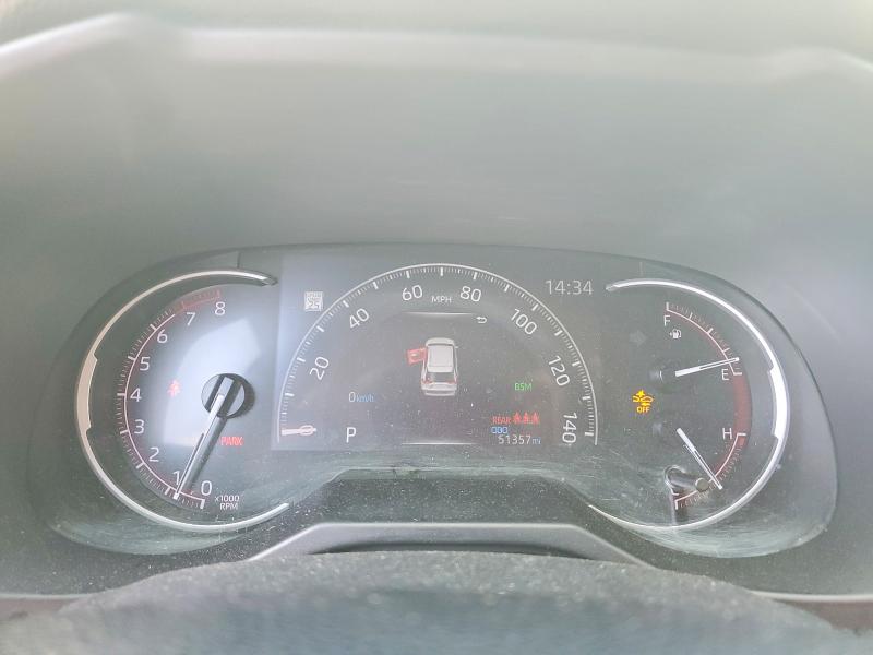 2023 Toyota Rav 4 VIN JTMG1RFVXPD093891 COPART salvage auction — FRONT END, Nj - Cert Of Title-Salvage, sold $10,700 on 2026-07-06 (photo 9)