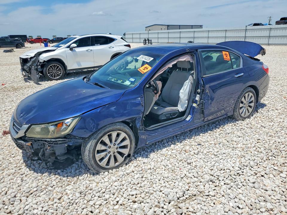 2013 Honda VIN 1HGCR2F72DA103540 COPART salvage auction — SIDE, Tx - Salvage Vehicle Title, sold $700 on 2026-07-02 (photo 1)