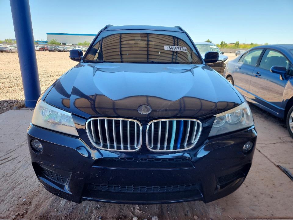 2014 BMW VIN 5UXWX9C57E0D38442 COPART salvage auction — REAR END, Az - Cert Of Title - Salvage, sold $1,150 on 2026-07-09 (photo 5)