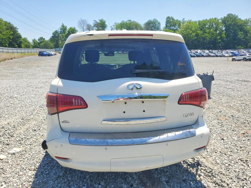2017 Infiniti Qx80 VIN JN8AZ2NE6H9153780 COPART salvage auction — NORMAL WEAR, Wv - Dealer Only Clean Title, sold $5,500 on 2026-07-29 (photo 6)