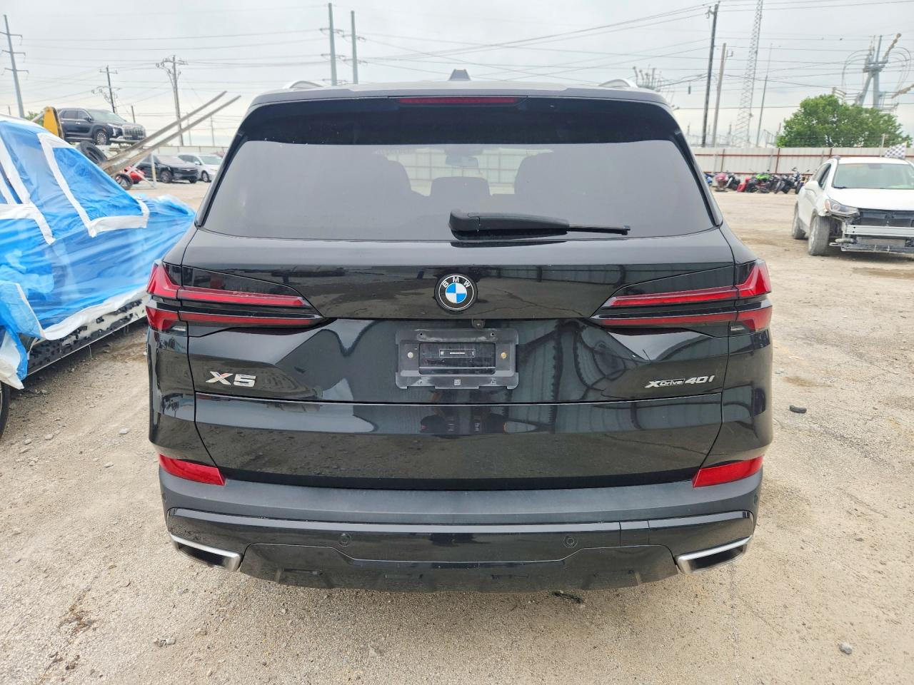 2024 BMW X5 VIN 5UX23EU0XR9T96629 COPART salvage auction — Front End, TX - SALVAGE VEHICLE TITLE, sold $28,500 on 2026-06-30 (photo 6)